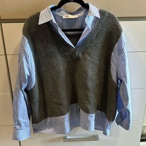 Vest and shirt (attached)